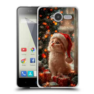 Силиконовый чехол на ZTE Blade L3 с принтом Новый год