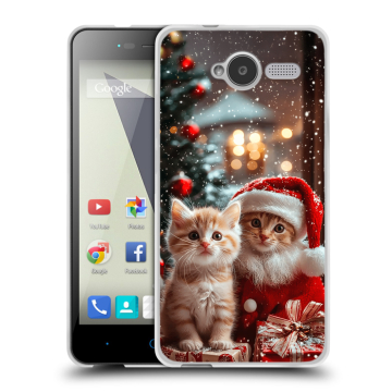 Силиконовый чехол на ZTE Blade L3 с принтом Новый год