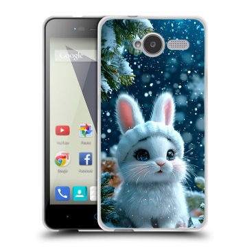 Силиконовый чехол на ZTE Blade L3 с принтом Новый год