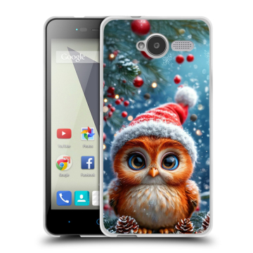 Силиконовый чехол на ZTE Blade L3 с принтом Новый год