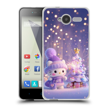 Силиконовый чехол на ZTE Blade L3 с принтом Новый год