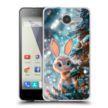 Силиконовый чехол на ZTE Blade L3 с принтом Новый год