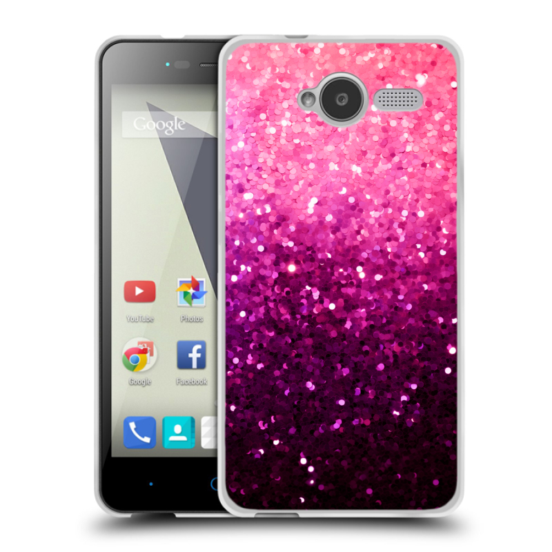 Силиконовый чехол на ZTE Blade L3 с принтом Блестки Силиконовый чехол на ZTE Blade L3 с принтом Блестки