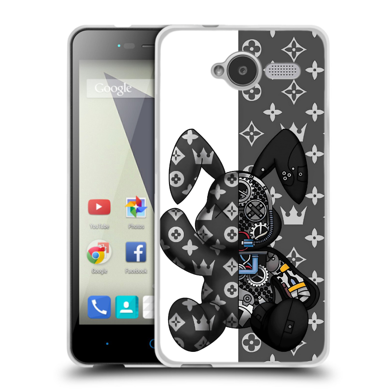 Пластиковый чехол на ZTE Blade L3 с принтом Луи робот Пластиковый чехол на ZTE Blade L3 с принтом Луи робот