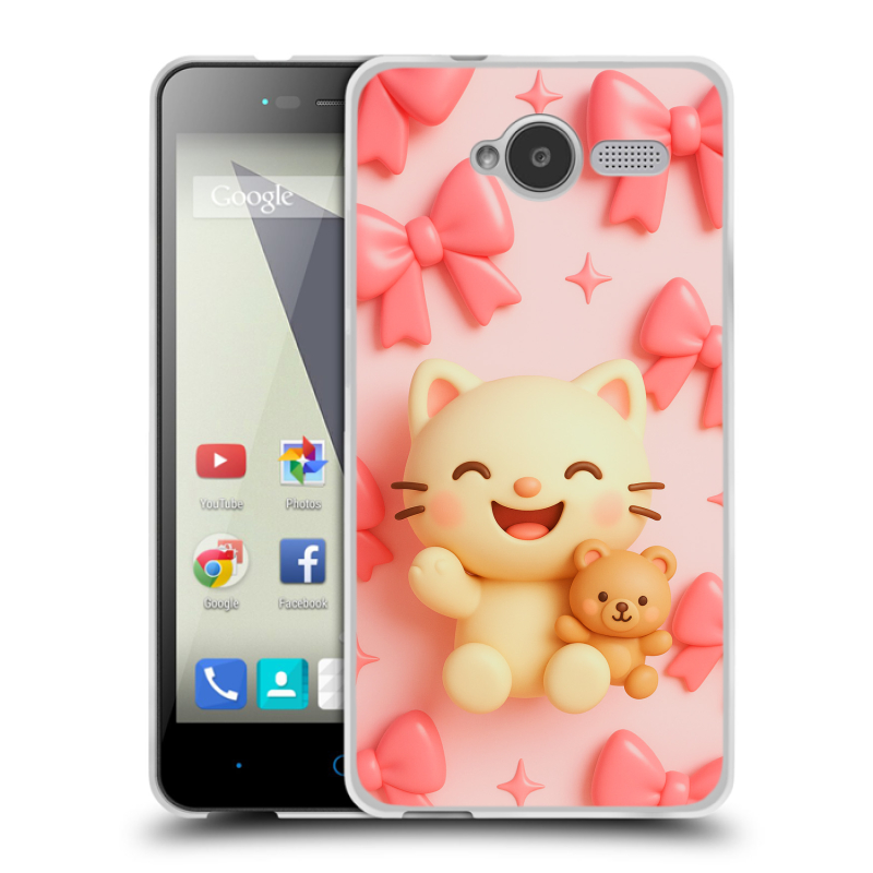 Пластиковый чехол на ZTE Blade L3 с принтом для девочек Пластиковый чехол на ZTE Blade L3 с принтом для девочек