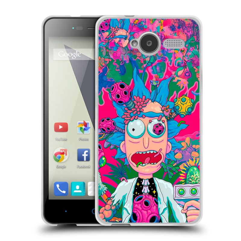 Пластиковый чехол на ZTE Blade L3 с принтом Рик и Морти Rick Morty Пластиковый чехол на ZTE Blade L3 с принтом Рик и Морти Rick Morty
