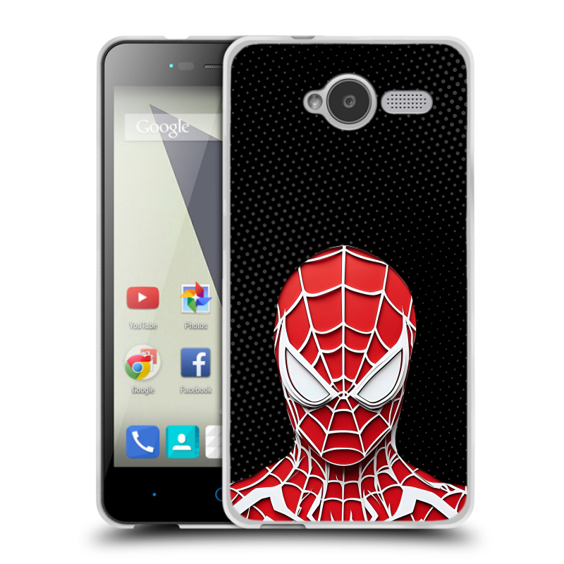 Силиконовый чехол на ZTE Blade L3 с принтом человек паук spiderman Силиконовый чехол на ZTE Blade L3 с принтом человек паук spiderman