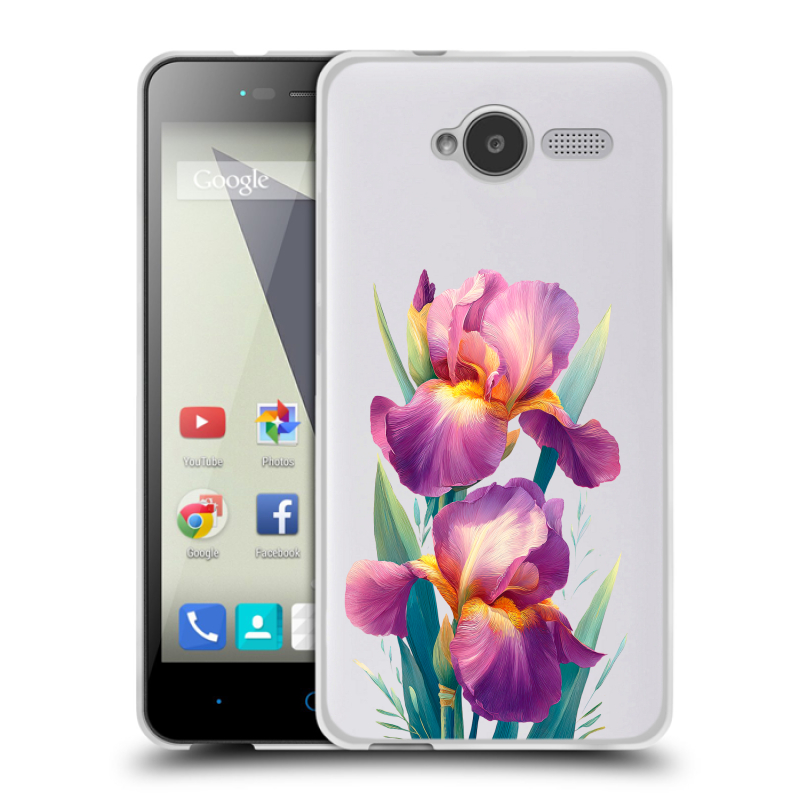 Силиконовый чехол на ZTE Blade L3 с принтом Цветы орхидеи Силиконовый чехол на ZTE Blade L3 с принтом Цветы орхидеи