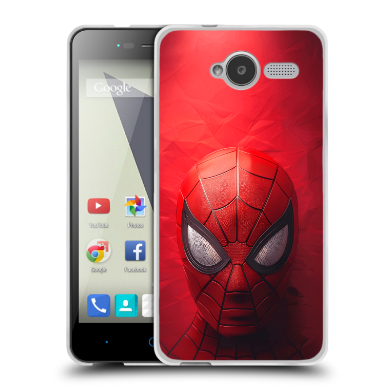 Силиконовый чехол на ZTE Blade L3 с принтом Spiderman Человек паук Силиконовый чехол на ZTE Blade L3 с принтом Spiderman Человек паук