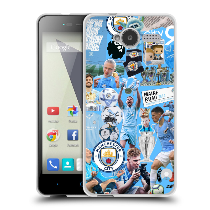 Пластиковый чехол на ZTE Blade L3 с принтом Man City Манчестер Сити Пластиковый чехол на ZTE Blade L3 с принтом Man City Манчестер Сити