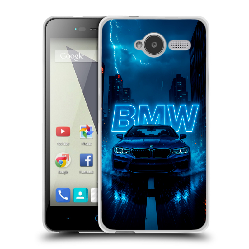 Пластиковый чехол на ZTE Blade L3 с принтом BMW БМВ Пластиковый чехол на ZTE Blade L3 с принтом BMW БМВ