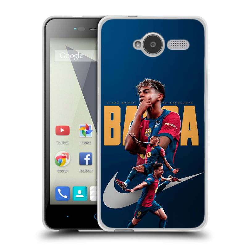 Пластиковый чехол на ZTE Blade L3 с принтом Барселона Barca Yamal Пластиковый чехол на ZTE Blade L3 с принтом Барселона Barca Yamal