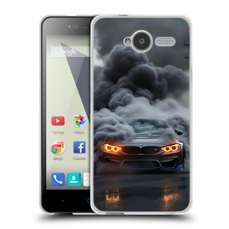 Пластиковый чехол на ZTE Blade L3 с принтом BMW БМВ Пластиковый чехол на ZTE Blade L3 с принтом BMW БМВ