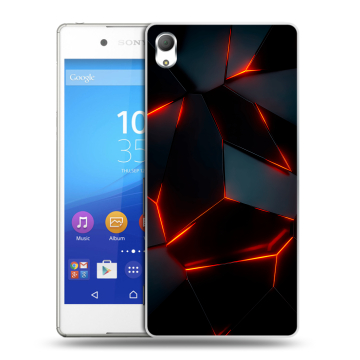 Пластиковый чехол на Sony Xperia Z3+ с принтом Яркие абстракции Пластиковый чехол на Sony Xperia Z3+ с принтом Яркие абстракции