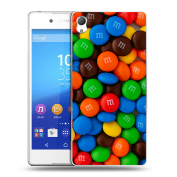 Пластиковый чехол на Sony Xperia Z3+ с принтом Конфеты Пластиковый чехол на Sony Xperia Z3+ с принтом Конфеты