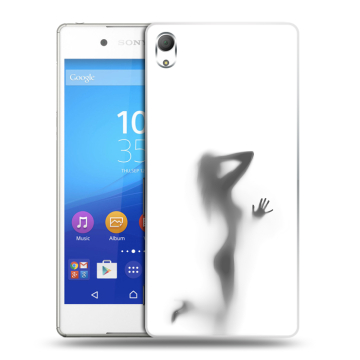Пластиковый чехол на Sony Xperia Z3+ с принтом Силуэт