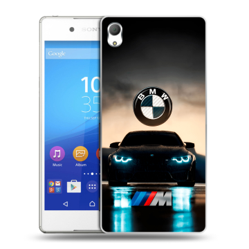 Пластиковый чехол на Sony Xperia Z3+ с принтом БМВ BMW Пластиковый чехол на Sony Xperia Z3+ с принтом БМВ BMW