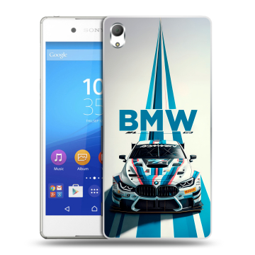 Пластиковый чехол на Sony Xperia Z3+ с принтом БМВ BMW Пластиковый чехол на Sony Xperia Z3+ с принтом БМВ BMW