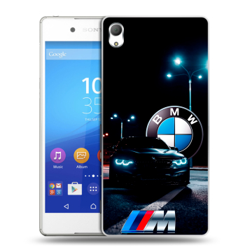Пластиковый чехол на Sony Xperia Z3+ с принтом БМВ BMW Пластиковый чехол на Sony Xperia Z3+ с принтом БМВ BMW