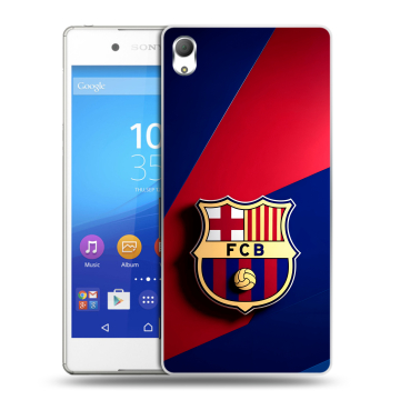 Пластиковый чехол на Sony Xperia Z3+ с принтом Барселона Barcelona Пластиковый чехол на Sony Xperia Z3+ с принтом Барселона Barcelona