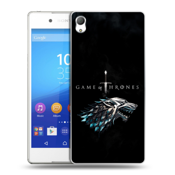Пластиковый чехол на Sony Xperia Z3+ с принтом Игра Престолов Game Thrones