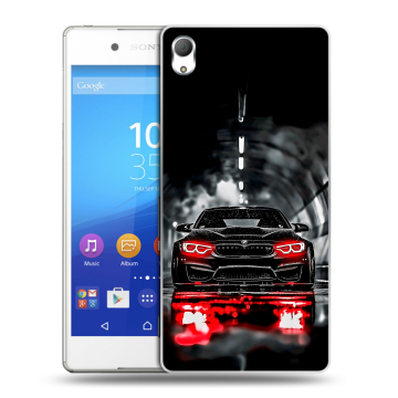 Пластиковый чехол на Sony Xperia Z3+ с принтом BMW БМВ Пластиковый чехол на Sony Xperia Z3+ с принтом BMW БМВ
