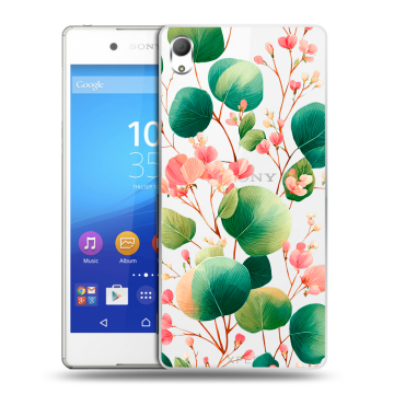 Пластиковый чехол на Sony Xperia Z3+ с принтом женский Пластиковый чехол на Sony Xperia Z3+ с принтом женский