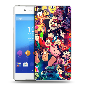 Пластиковый чехол на Sony Xperia Z3+ с принтом Gravity Falls Гравити Фолз Пластиковый чехол на Sony Xperia Z3+ с принтом Gravity Falls Гравити Фолз