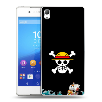 Пластиковый чехол на Sony Xperia Z3+ с принтом One Piece Ван Пис