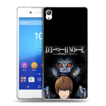 Пластиковый чехол на Sony Xperia Z3+ с принтом Death note Тетрадь смерти Пластиковый чехол на Sony Xperia Z3+ с принтом Death note Тетрадь смерти