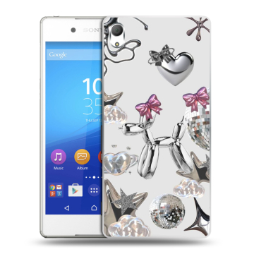 Пластиковый чехол на Sony Xperia Z3+ с принтом Y2K Пластиковый чехол на Sony Xperia Z3+ с принтом Y2K
