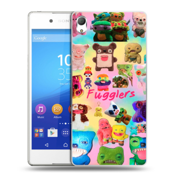 Пластиковый чехол на Sony Xperia Z3+ с принтом Флагер Fuggler Пластиковый чехол на Sony Xperia Z3+ с принтом Флагер Fuggler