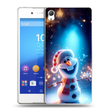 Пластиковый чехол на Sony Xperia Z3+ с принтом Новый год Пластиковый чехол на Sony Xperia Z3+ с принтом Новый год