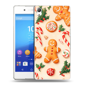 Пластиковый чехол на Sony Xperia Z3+ с принтом Новый год Пластиковый чехол на Sony Xperia Z3+ с принтом Новый год
