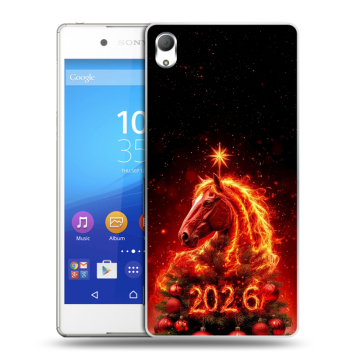 Пластиковый чехол на Sony Xperia Z3+ с принтом Новый год Пластиковый чехол на Sony Xperia Z3+ с принтом Новый год