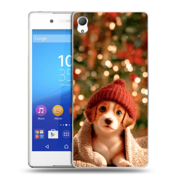Пластиковый чехол на Sony Xperia Z3+ с принтом Новый год Пластиковый чехол на Sony Xperia Z3+ с принтом Новый год