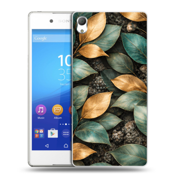 Пластиковый чехол на Sony Xperia Z3+ с принтом женский