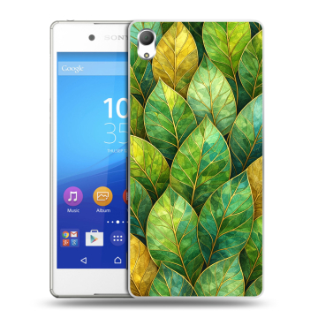 Пластиковый чехол на Sony Xperia Z3+ с принтом женский