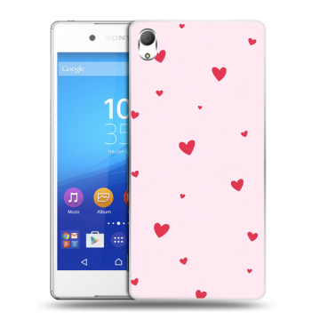 Пластиковый чехол на Sony Xperia Z3+ с принтом для девочек