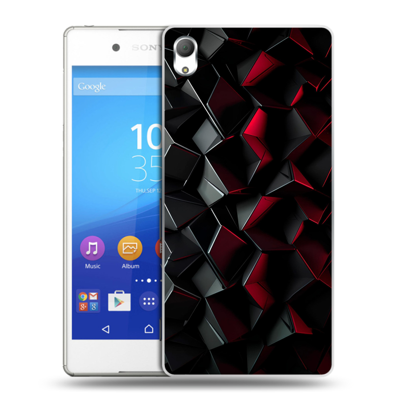 Пластиковый чехол на Sony Xperia Z3+ с принтом Абстракция Пластиковый чехол на Sony Xperia Z3+ с принтом Абстракция