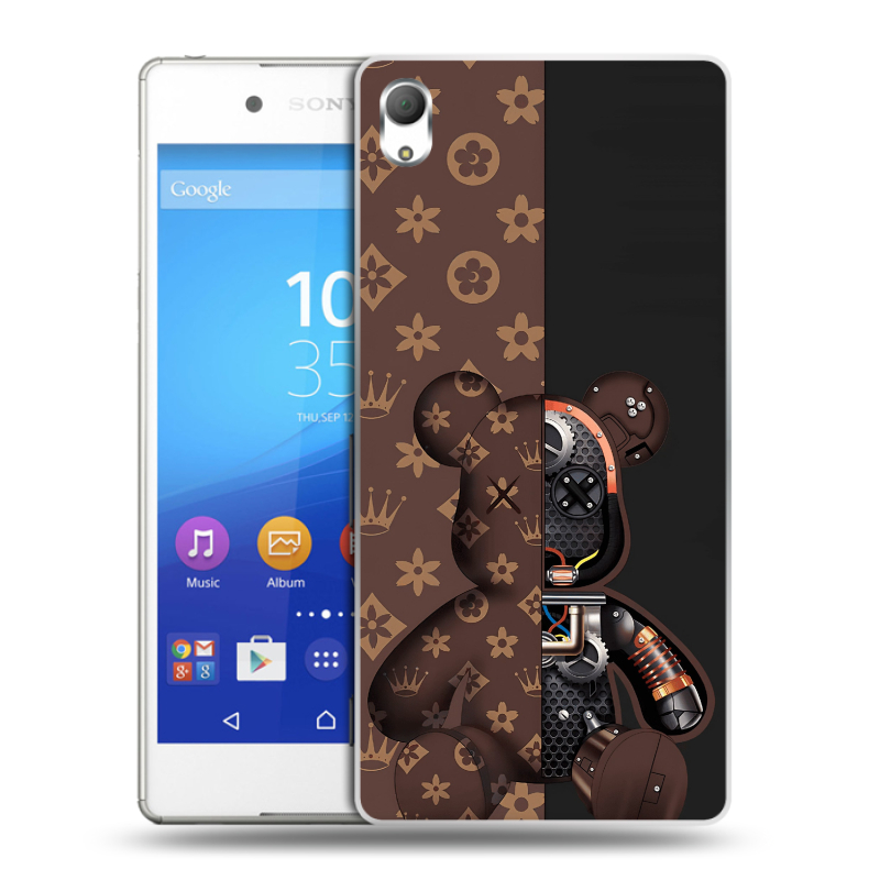 Пластиковый чехол на Sony Xperia Z3+ с принтом Луи робот Пластиковый чехол на Sony Xperia Z3+ с принтом Луи робот