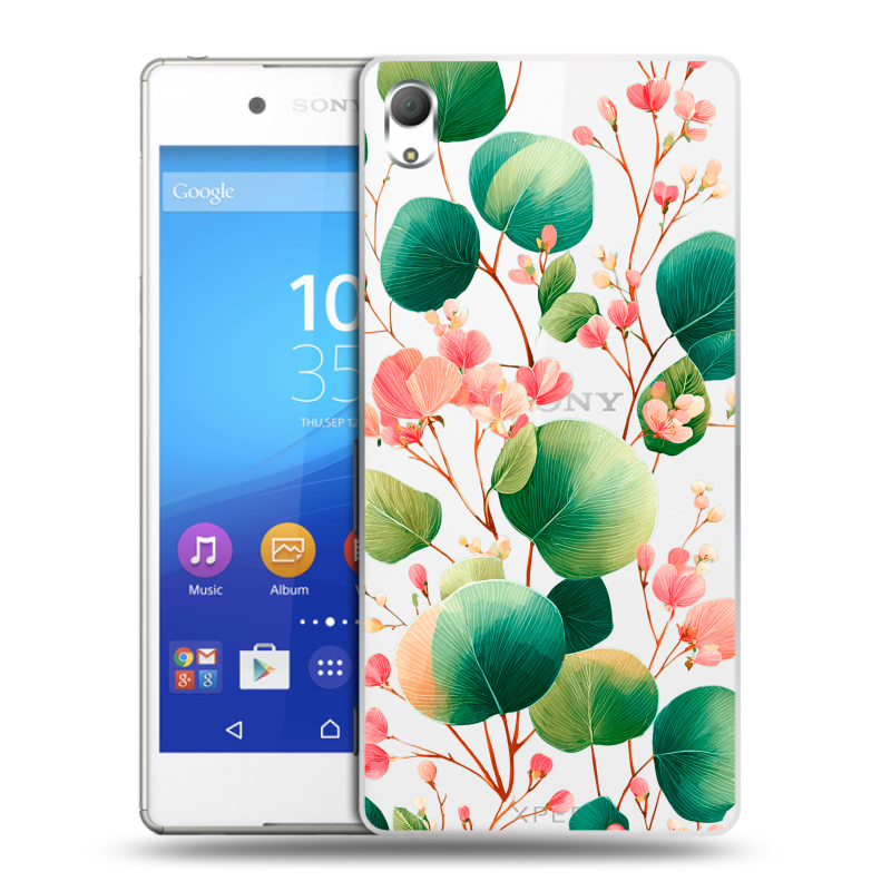 Пластиковый чехол на Sony Xperia Z3+ с принтом женский Пластиковый чехол на Sony Xperia Z3+ с принтом женский