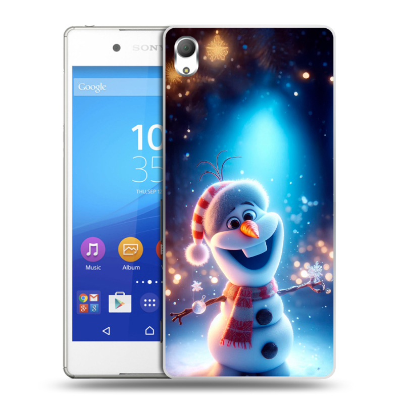 Пластиковый чехол на Sony Xperia Z3+ с принтом Новый год Пластиковый чехол на Sony Xperia Z3+ с принтом Новый год