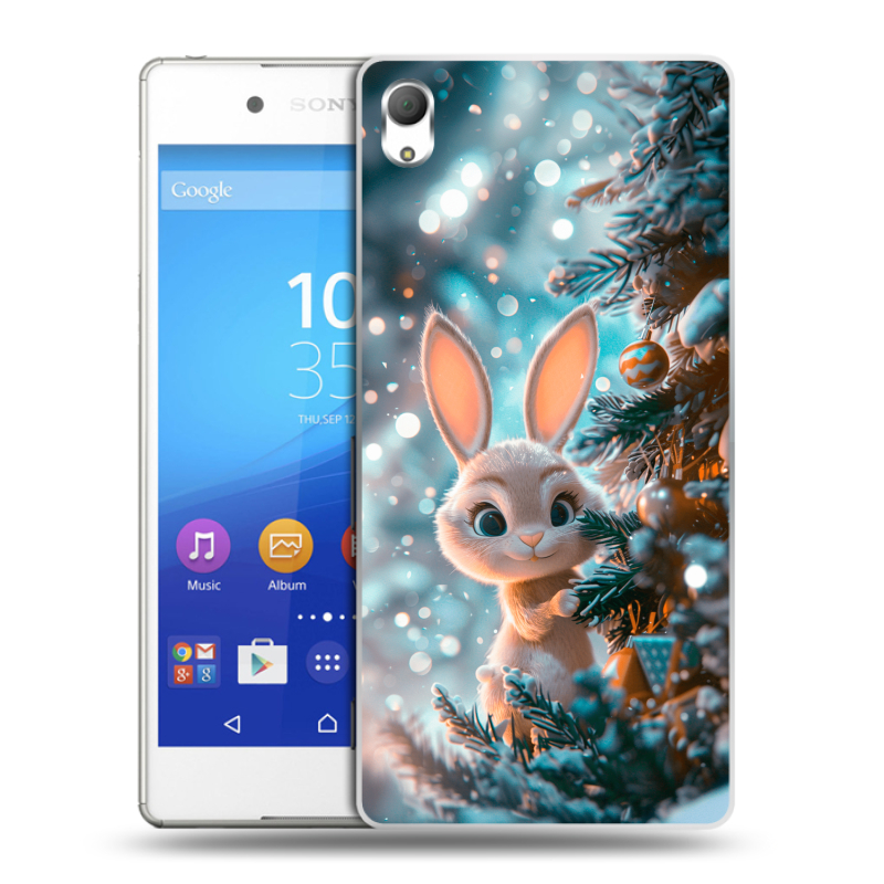 Пластиковый чехол на Sony Xperia Z3+ с принтом Новый год Пластиковый чехол на Sony Xperia Z3+ с принтом Новый год