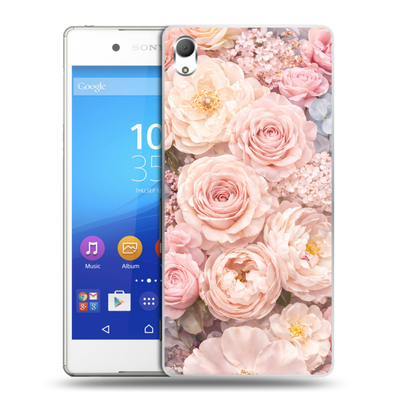Пластиковый чехол на Sony Xperia Z3+ с принтом женский Пластиковый чехол на Sony Xperia Z3+ с принтом женский
