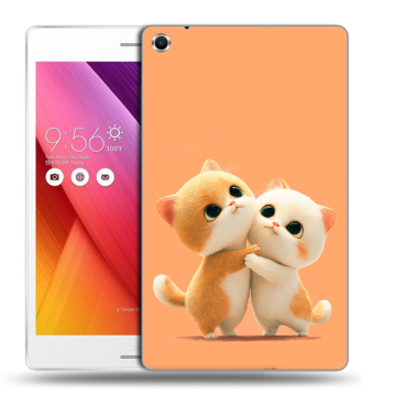 Силиконовый чехол на планшета ASUS ZenPad S 8 с принтом Милые котики Силиконовый чехол на планшета ASUS ZenPad S 8 с принтом Милые котики