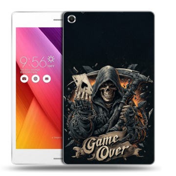 Силиконовый чехол на планшета ASUS ZenPad S 8 с принтом Скелет карты Силиконовый чехол на планшета ASUS ZenPad S 8 с принтом Скелет карты