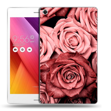 Силиконовый чехол на планшета ASUS ZenPad S 8 с принтом Цветы розы Силиконовый чехол на планшета ASUS ZenPad S 8 с принтом Цветы розы