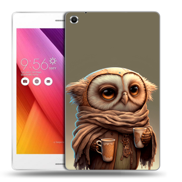 Силиконовый чехол на планшета ASUS ZenPad S 8 с принтом Сова Силиконовый чехол на планшета ASUS ZenPad S 8 с принтом Сова