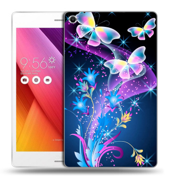 Силиконовый чехол на ASUS ZenPad S 8 с принтом Бабочки